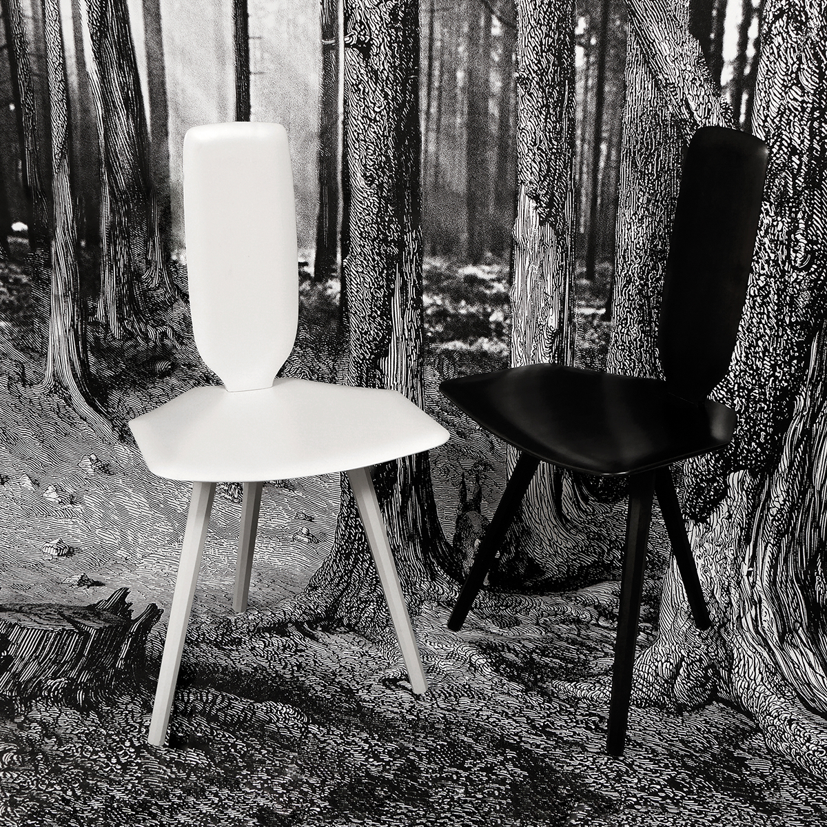 Bavaresk High dining chair by Christophe de la Fontaine for DANTE - Goods and Bads
