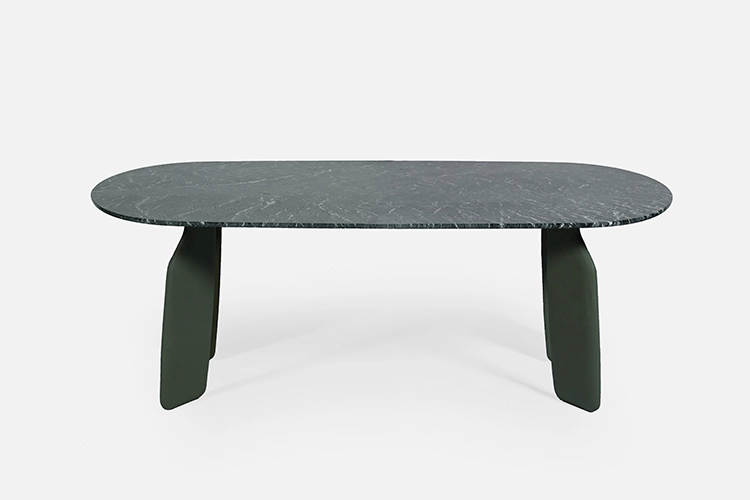 Bavaresk Oval marble table by Christophe de la Fontaine for Dante - Goods and Bads