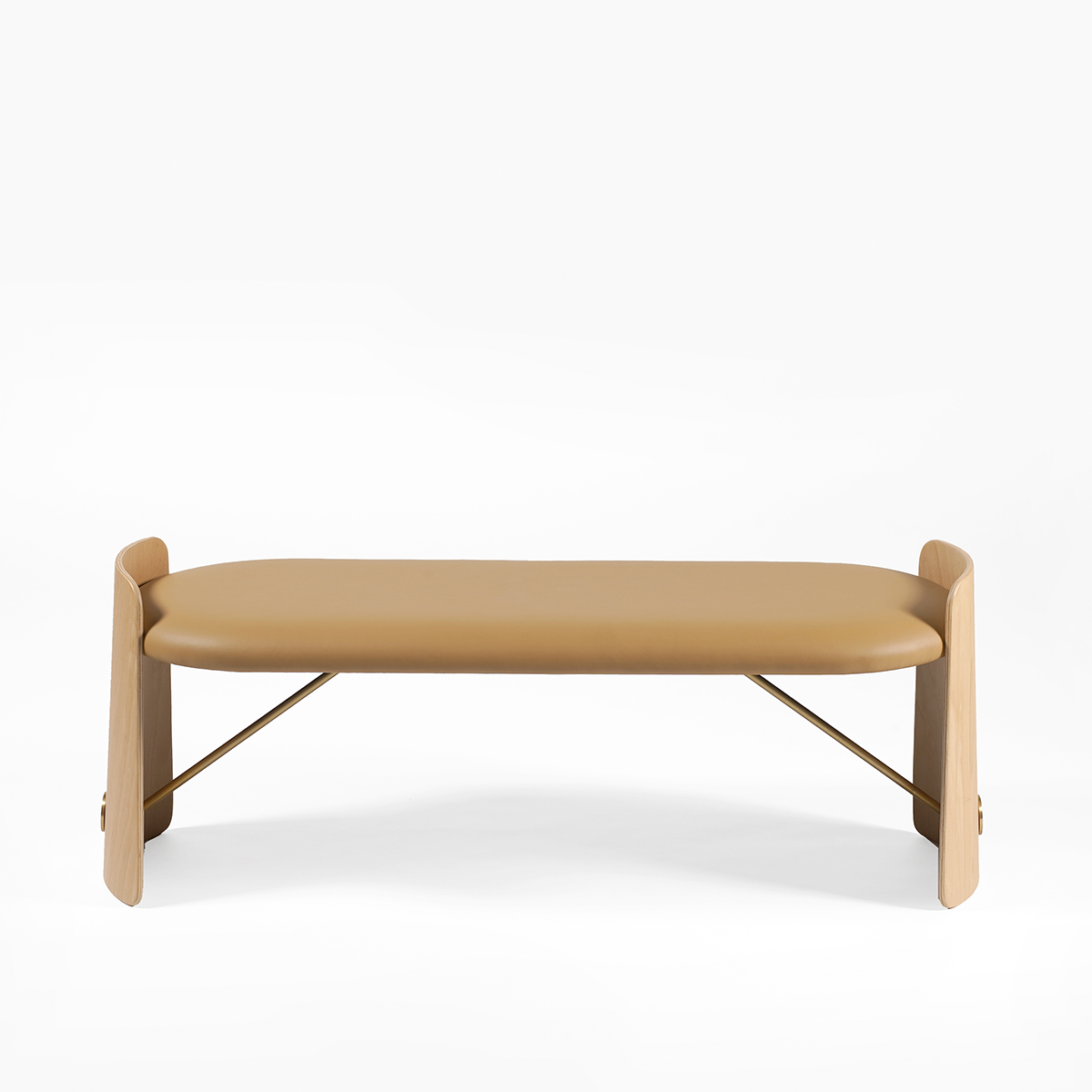 Biscotto bench in natural by Christophe de la Fontaine DANTE - Goods and Bads