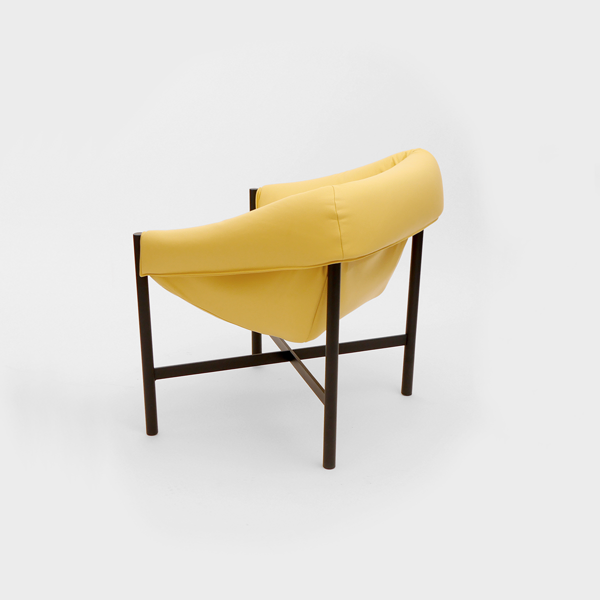 Falstaff armchair in yellow by Stefan Diez for DANTE - Goods and Bads