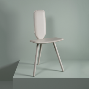 Bavaresk High white dining chair by Christophe de la Fontaine for DANTE - Goods and Bads