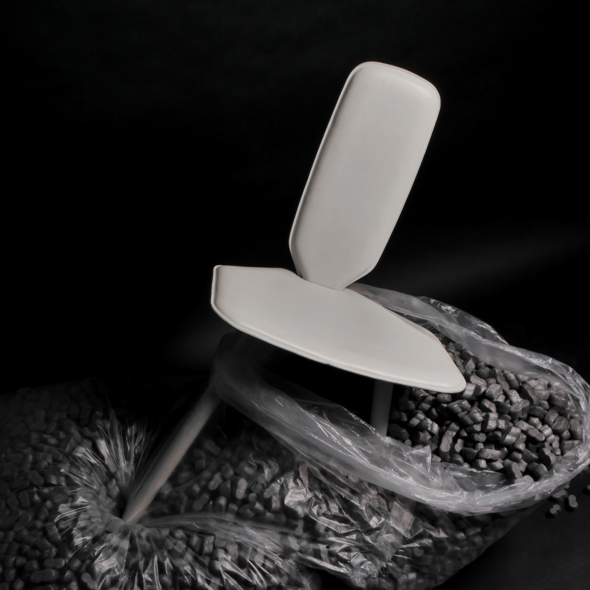 Bavaresk High leather dining chair by Christophe de la Fontaine for DANTE - Goods and Bads
