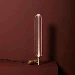 Scintilla glass and brass lamp by Pietro Russo for DANTE - Goods and Bads