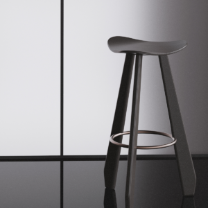 the Third bar stool by Christophe de la Fontaine DANTE - Goods and Bads